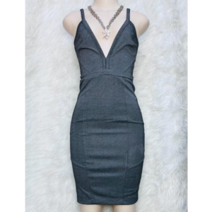 Preloved Gray Dress Brand Avery