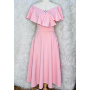 Off Shoulder Midi Dress