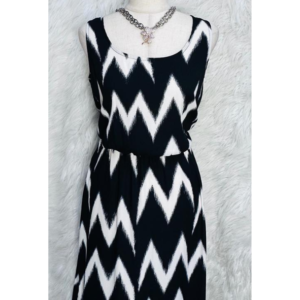 Preloved Printed Maxi Long Dress Brand H&M
