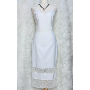 Preloved White Midi Dress Brand TRENDYOL
