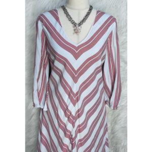 Preloved Printed Long Dress Brand Stella