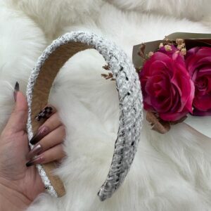 Luxury Vintage Tweed Headband