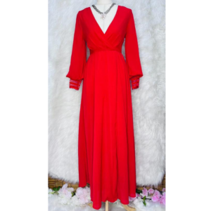 Preloved Red Party Dress Brand LIJOM EIDISHA