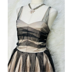 Preloved Brown Party Dress Brand AJOY