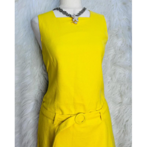 Preloved Yellow Dress Brand PEPPERMINT CULTURE CLUB