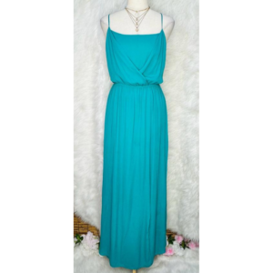 Preloved Green Party Dress Brand FOREVER 21