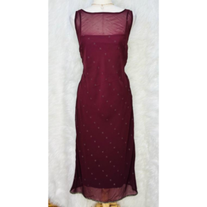 Preloved Red Midi Dress Brand CHIOS
