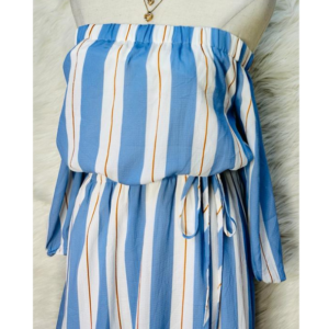 Preloved Stripes Dress Brand DOTTI