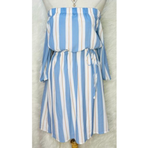Preloved Stripes Dress Brand DOTTI