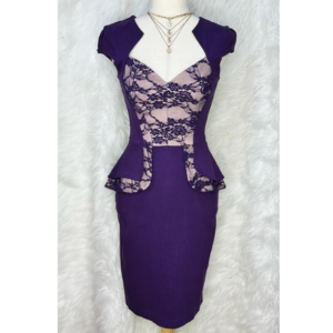 Preloved Violet Dress Brand HYBRID