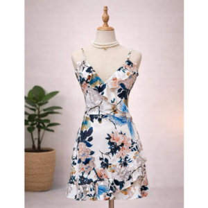 Cascading Ruffle Floral Dress Brand: Ginger