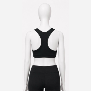 Black Racerback Sports Bra Brand: Nike