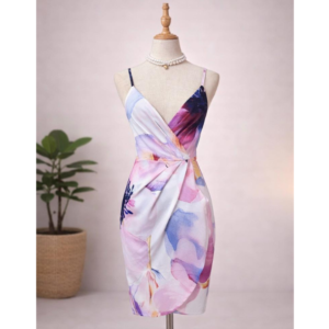 Sleeveless Floral Tulip Dress Brand: Xenia boutique