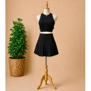 Black Pleated Skirt Brand